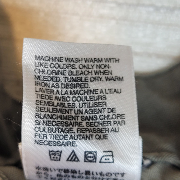 North Face Pants Wms 8 (31x31) Straight Leg Stretch Lightweight Cargo Hiking - Picture 7 of 14